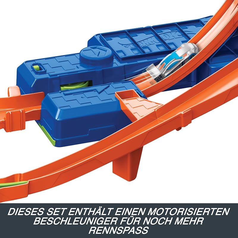 Stunt Track Mid-Air Crash & 1:64 Spielzeugauto