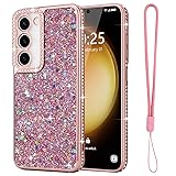 Lafunda for Samsung Galaxy S23 Case Glitter, Luxury