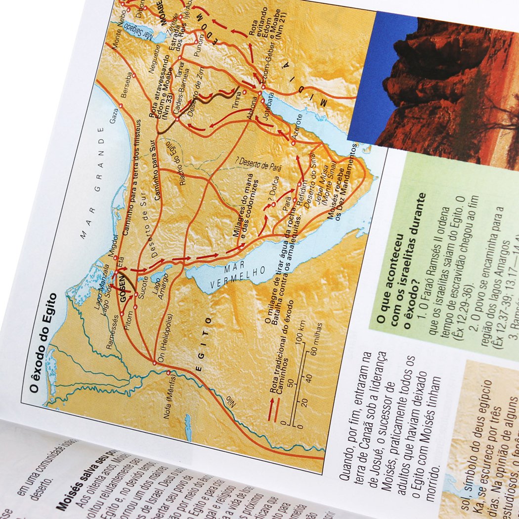 Biblia Sagrada Com Enciclopedia Joao Ferreira De Almeida Amazon Com Books