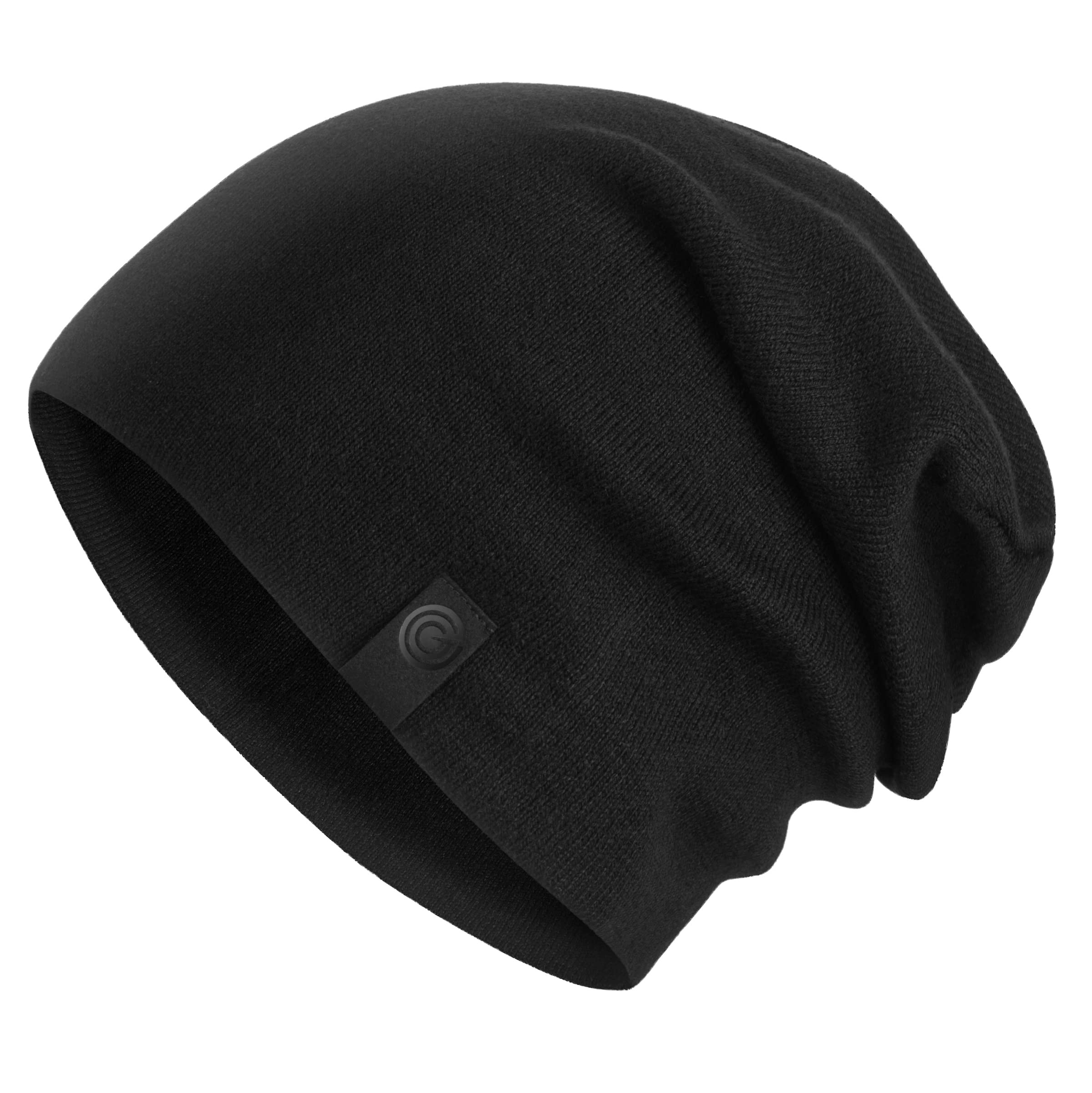 Warm Slouchy Beanie Hat Soft Knit Daily Wear Beanie for Cold
