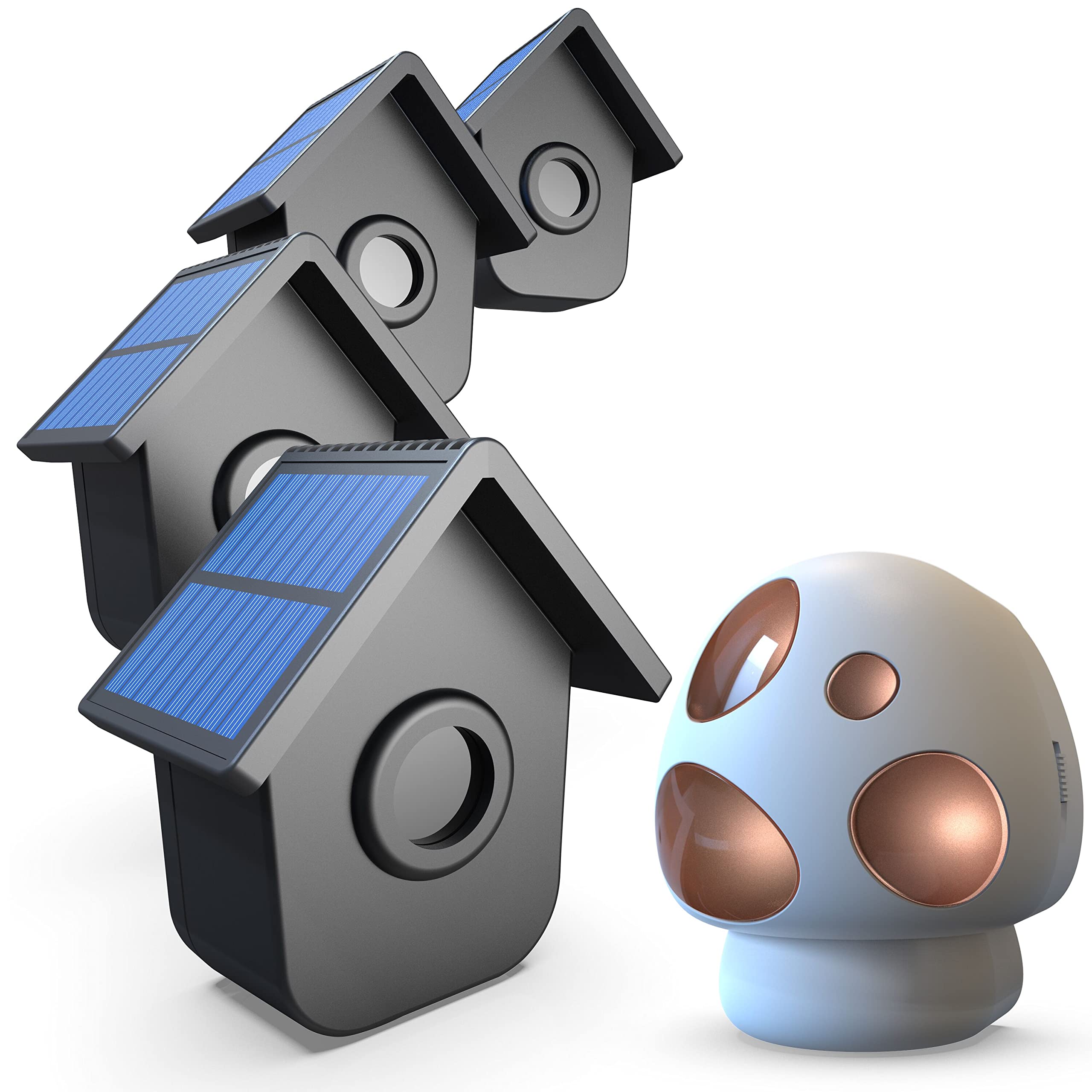 Solar Driveway Alarm System – 1/2 Mile Wireless Motion Sensor With Weatherproof Outdoor Detector, Expandable & Adjustable