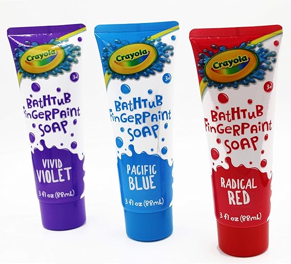 Crayola Bathtub Finger Paint Soap 3 Pack New Vibrant Colors Amazon.ca