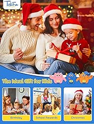 TEKFUN Toys for Kids, 2 Pcs LCD Writing Tablet with