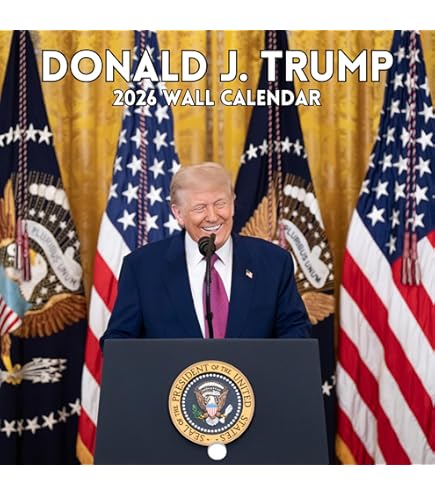 Calendario Del Presidente Donald Trump 2023, Calendarios Men | Cuotas Sin Inter&eacute;s