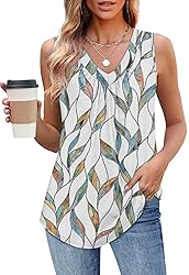 OFEEFAN Women's Tank Tops Plus Size Tops for Women
