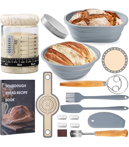 Beginner Bread Making Kit Sourdough Basket Bread Starter Kit Bread ...