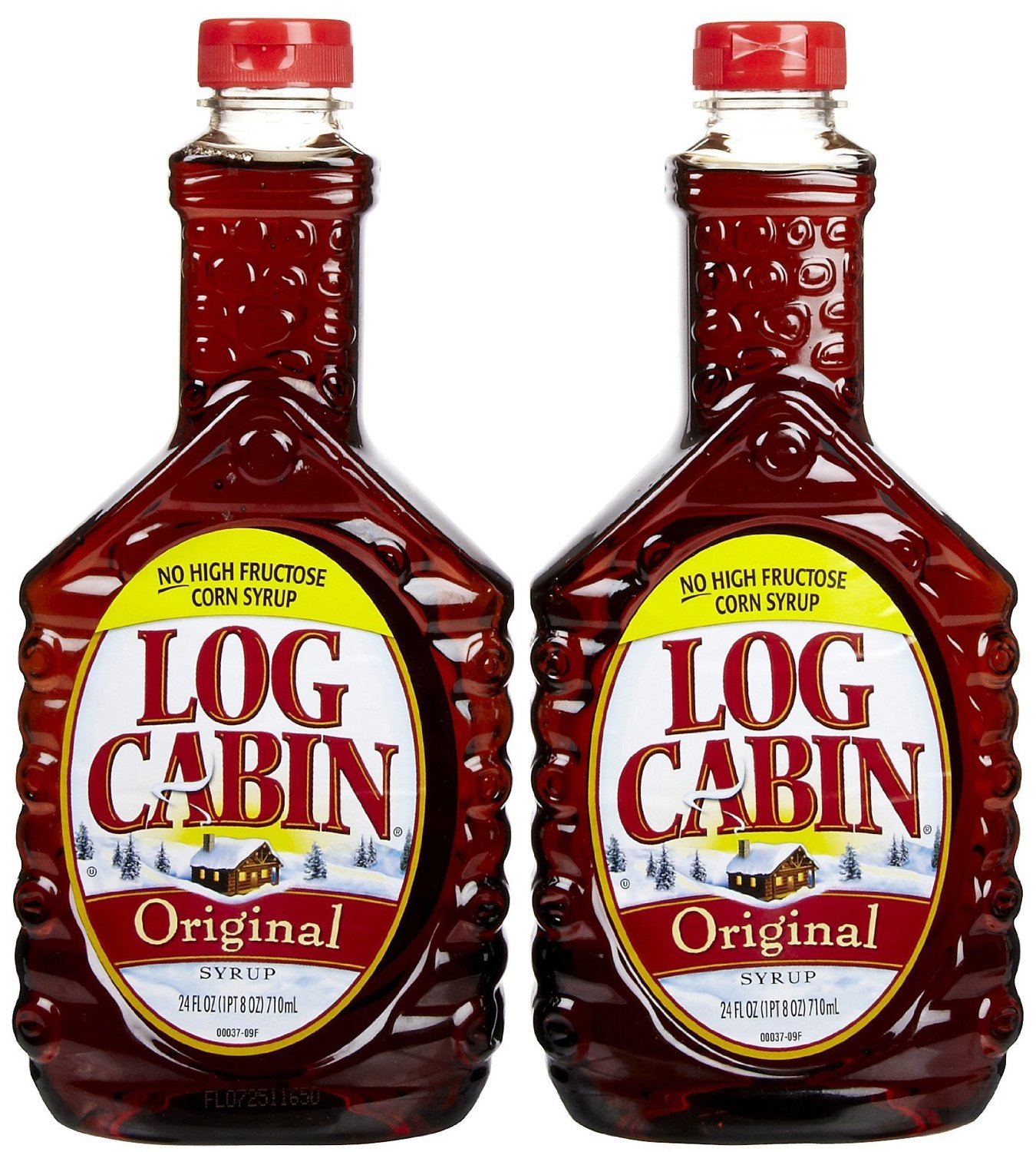 Amazon Com Log Cabin Original Syrup 24 Ounce 2 Pack Grocery