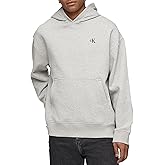 Calvin Klein Men's Fleece Hoodie Logo Pop Over Sweatshirt