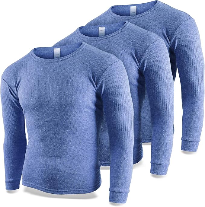 Ringelmuster 2er Set Black Snake Thermounterhemd Herren Thermo Unterhemden