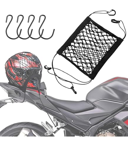 Small Cargo Net-15"x15" Expands To 30"x30" | Reinforced Hooks, Natural Latex Core - View #3