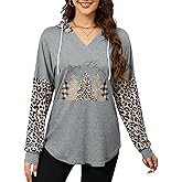 Quatrefox Womens Hoodies V Neck Sweatshirts Long Sleeve Pullover Casual Fall Teen Girls Preppy Clothes 2025 Trendy