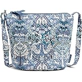 Vera Bradley Women's Cotton Bucket Crossbody Purse