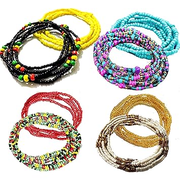 amazon african waist beads