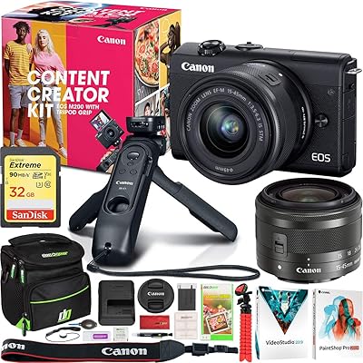 Canon EOS M200 Content Creator Kit with M200 Ireland Ubuy