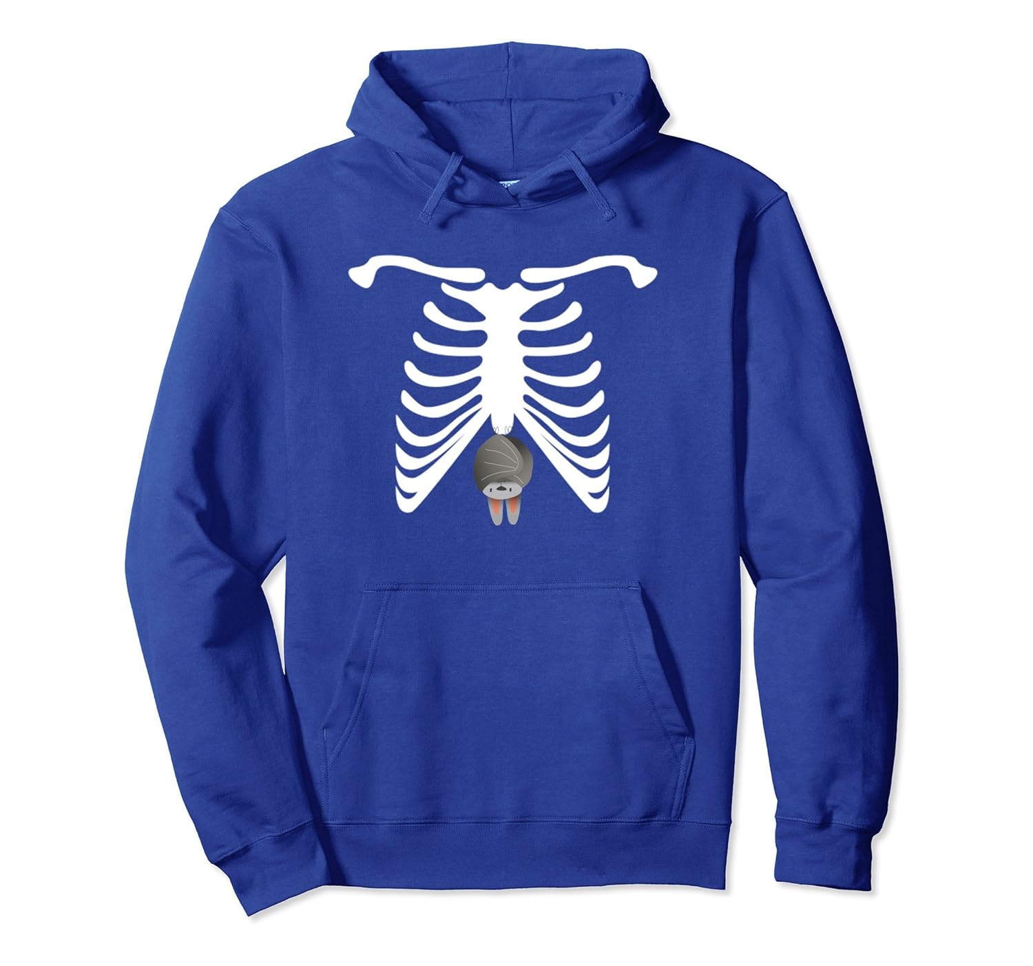 Halloween Bat Skeleton X-Ray Funny Costume hoodie- TPT