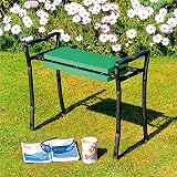Parkland Folding Portable Garden Kneeler and Foam Chair Seat 2 in 1 view 5