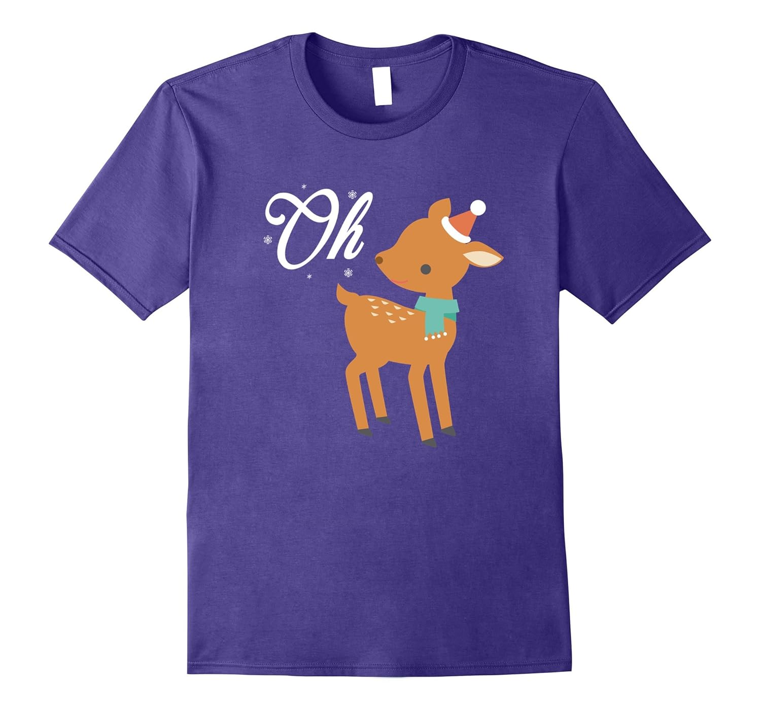 Oh Deer Funny Dear Pun T-Shirt Christmas Sarcastic Gag Gift-ANZ