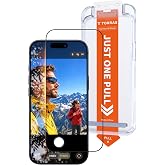 TORRAS SunView AR Ultra for iPhone 18 Pro/17 Pro Screen Protector | Anti Glare, Anti-Reflective, Easy Install, 12FT Military Protection, Bubble-free, Full Coverage, 9H+ Tempered Glass, 1-pack.