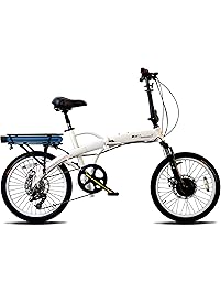 ProdecoTech Mariner 8 v5F 36V300W 8 Speed Electric Bicycle 10Ah Samsung Li ion, Pearl White, 17"/One Size
