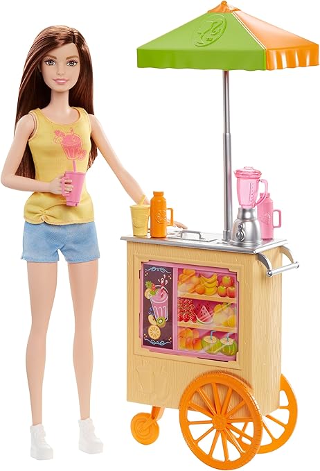 barbie careers pediatrician doll & playset