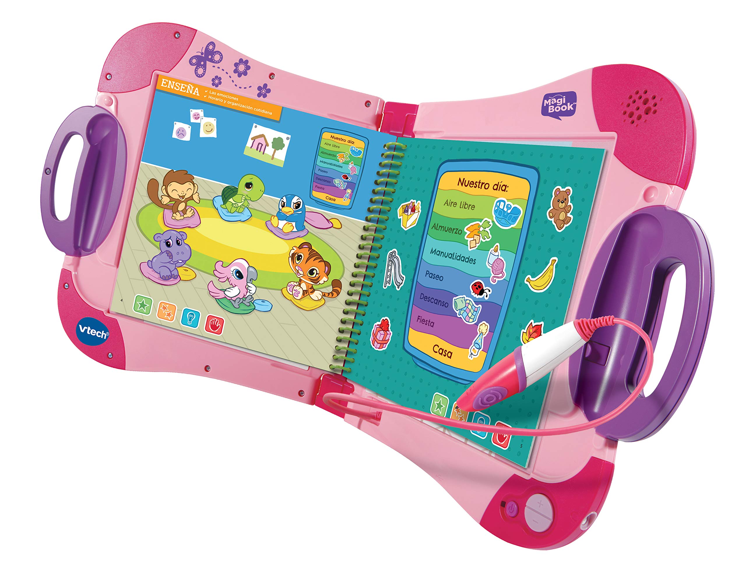 VTech – Interactive Learning System, magibook, pink