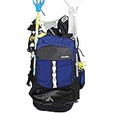 Athletico Lacrosse Bag - Extra Large Backpack for Field Hockey Equipment - Two Stick Holders and Separate Cleats Compartment