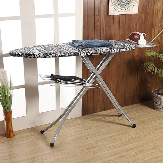 Crust Extra Large Foldable Ironing Board Grey Amazon.in Home