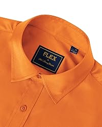 J.VER Men's Dress Shirts Solid Long Sleeve Stretch