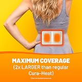 Cura-heat Back Pain Max Size 2 Heat Patches Brand New In Box view 5