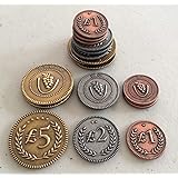 Stonemaier Games Viticulture: Metal Lira Coins