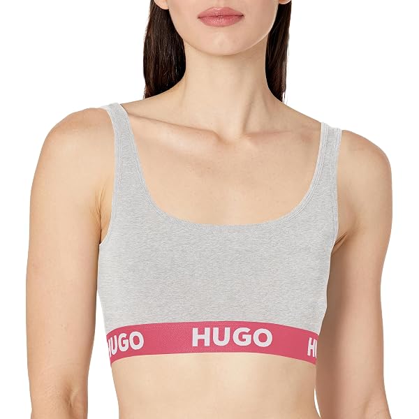 HUGO Bralette In Jersey Di Cotone - Reggiseno Morbido E Comodo Per La Donna