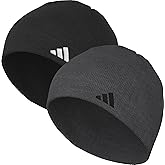 adidas Mens Beanie 2-Pack – Standard Fit Winter Knit Hat Skull Cap