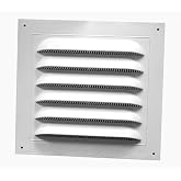Duraflo 620808 Gable Vent, 10-Inch X 10 7/8-Inch | Ventilation, 10 in x 10 7/8 in, Gable Vents, Exterior Vents, Roof Ventilation, Injection molded UV-resistant polypropylene