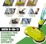 H2O HD 5-in-1 Plus Dual Buff Floor Steam Mop Handheld Cleaner view 8