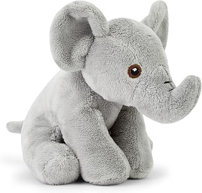 Zappi Co 100% Recycled Plush Elephant 13-15cm Cuddly Toy