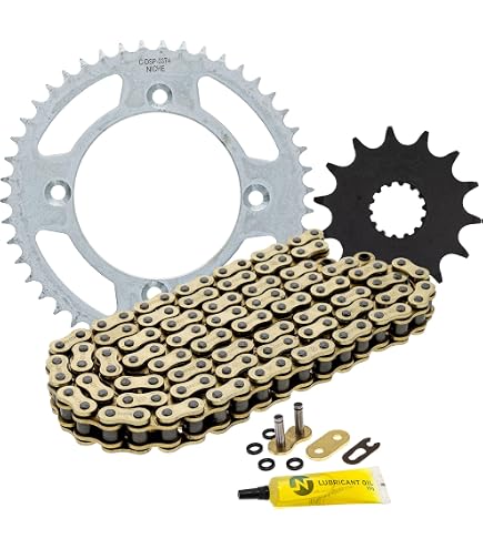 Amazon.com: NICHE Drive Sprocket Chain Combo for Yamaha YZ85 Front