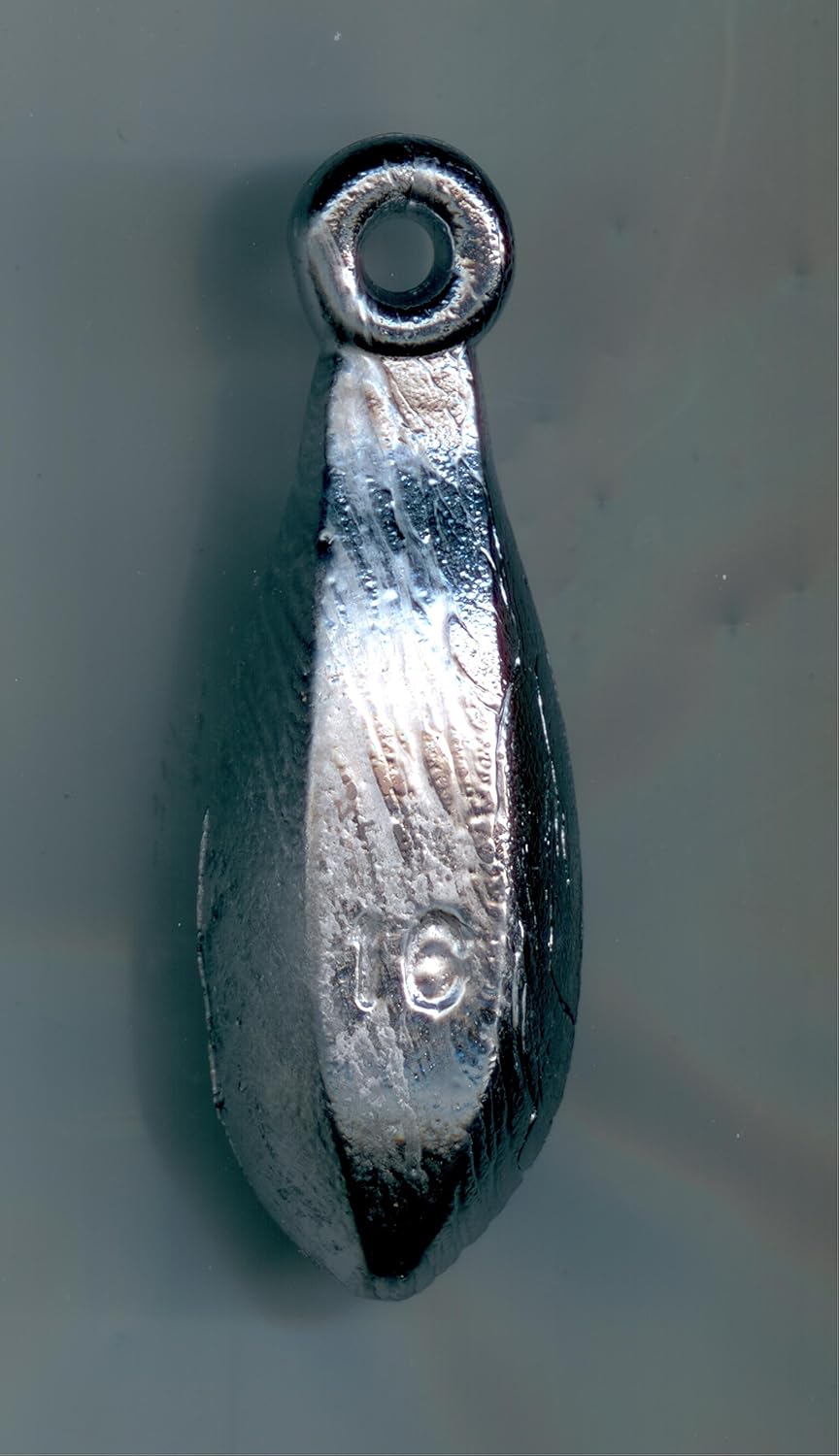 S & J's TACKLE BOX 16 oz Lead Bank Weights 10 PER Pack