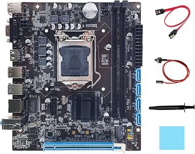Nicfaky H110 Desktop Motherboard LGA1151 DDR4 6th 7th 8th Gen CPU Kit