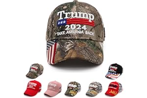 HOMESLIK Trump 2024 Hat MAGA Hat Embroidered Take America Back Donald Trump Slogan USA Adjustable Baseball Cap for Woman Men