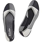 Weestep Women Lightweight Comfort Knit Ballerina Flats