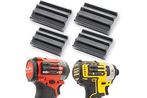Simon Tools Magnetic Bit Holder for Impact Drivers and Drills - Super Strong Adhesive - Drill Accessory Compatible With Most Drills Brands like Dewalt, Makita, Klein, Bosch and Milwaukee Bit Holder