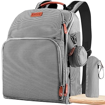 diaper bag backpack upgraded kaome large capacity multifunction nappy bags