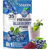 5oz Blueberry Powder – Freeze-Dried Wild Blueberries for Smoothies, Baking & Beverages – Whole Berry Blend – Vegan, Gluten-Free, No Artificial Ingredients