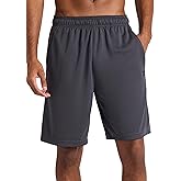 Reebok Men's Point Guard 9” Short, Standard Fit, Lightweight Breathable Mesh Fabric