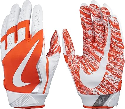 Orange football gloves youth Clearance