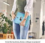 IF Bookaroo Books & Stuff Pouch Chartreuse Leather-Look Sleeve view 5