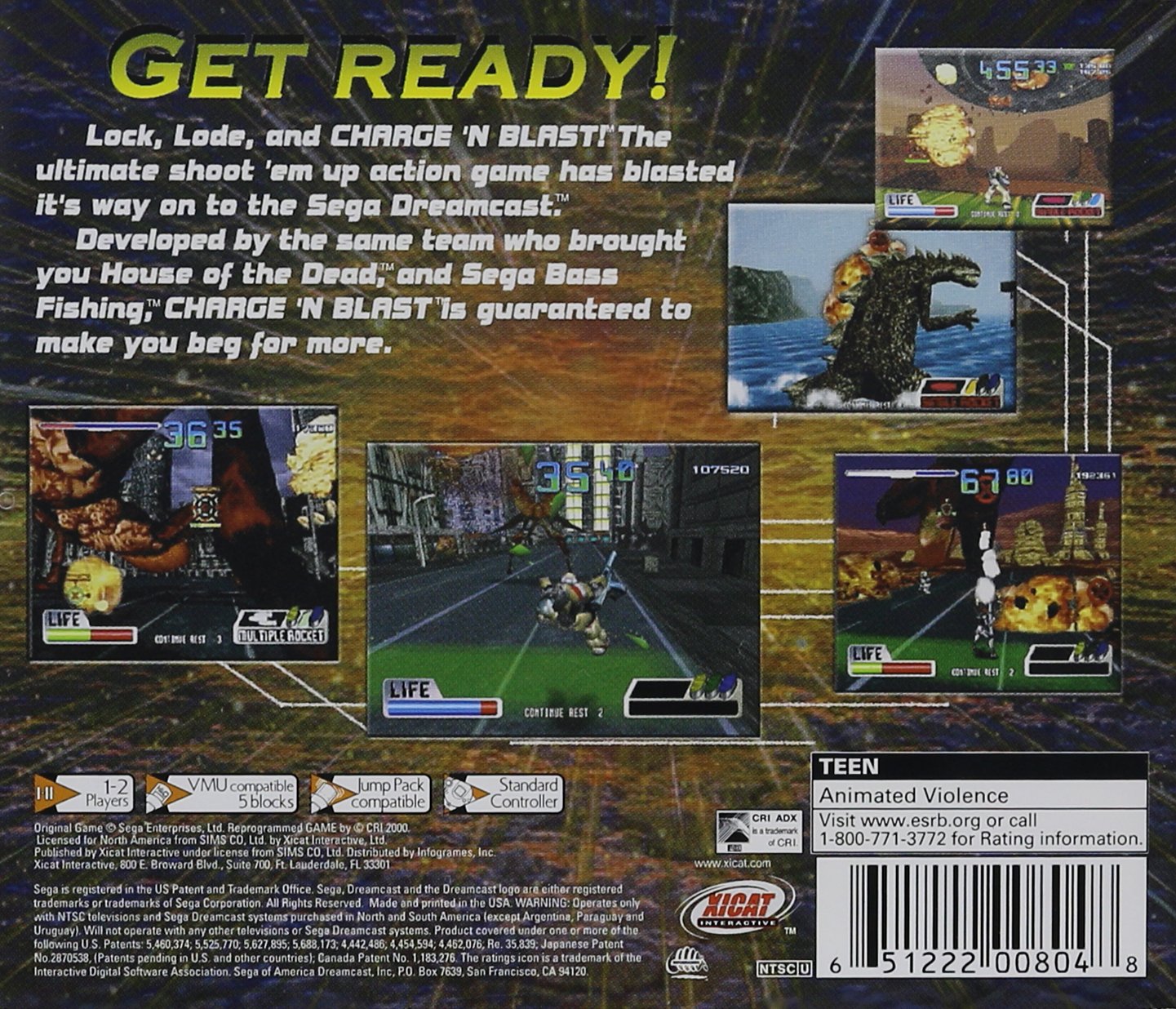 Charge And Blast: Video Games
