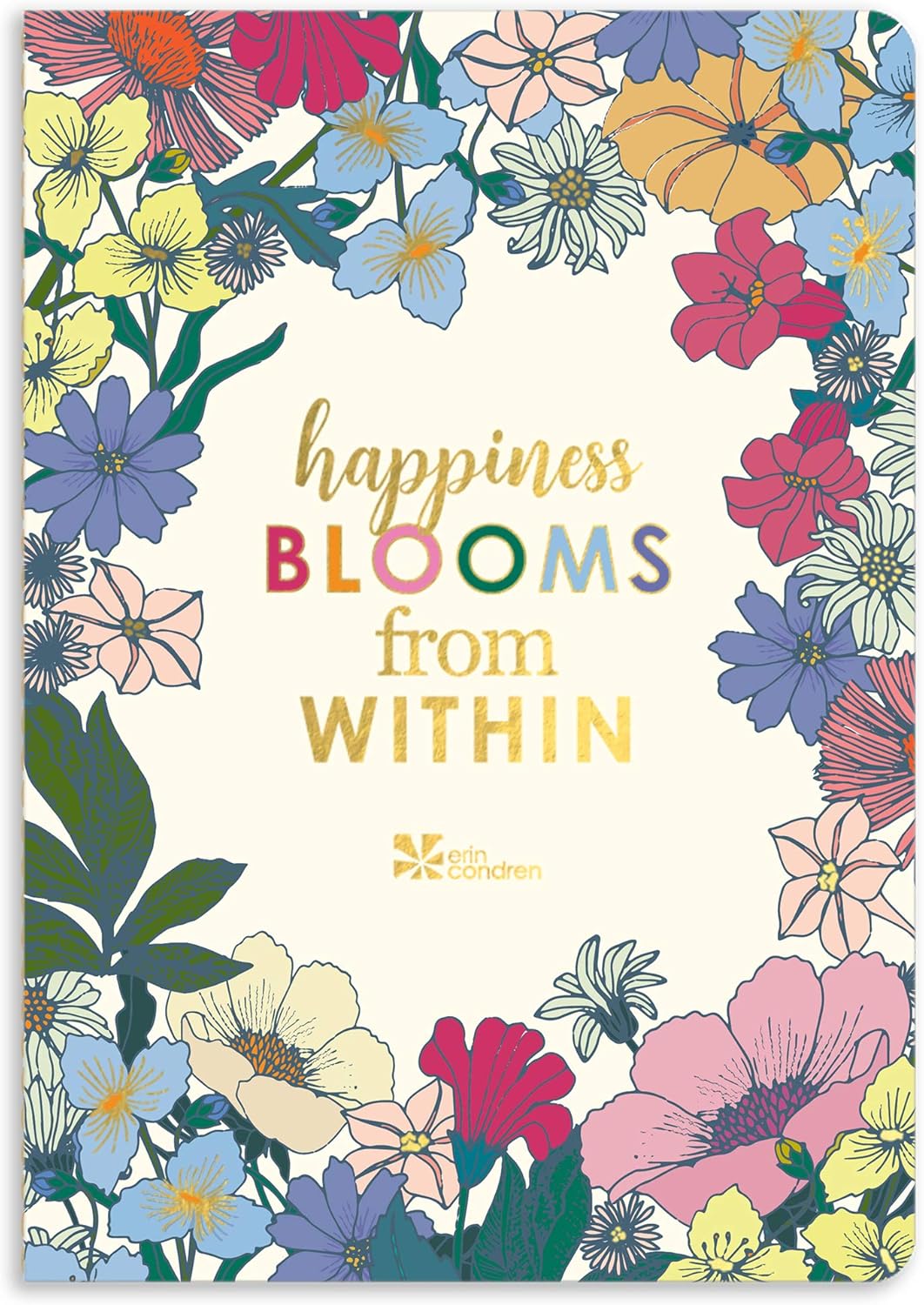 Amazon Com Erin Condren Petite Planner Self Care Journal Mood Log Sleep Log Daily Intentional Setting And Progress Includes Inspirational Quotes And Functional Stickers Office Products