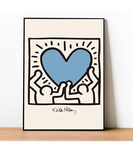 Amazon.com: McGaw Graphics Untitled, 1985 (heart) by Keith
