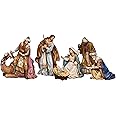 Joseph's Studio by Roman - 6-Piece Nativity Set, Includes Holy Family and Three Kings, 8" H, Resin and Stone, Decorative Figures, Collection, Durable, Long Lasting